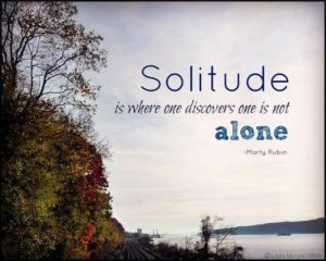 Read more about the article The blessing in the solitude